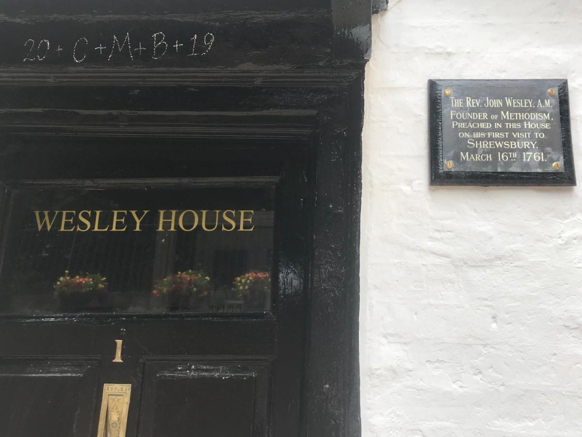"Wesley House" Historic Home In Town Centre With Parking Шрусбери Экстерьер фото